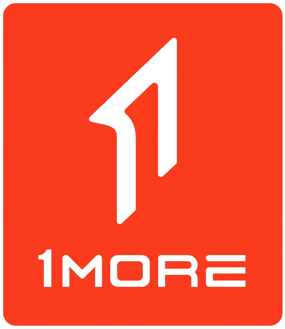 1MORE logo red