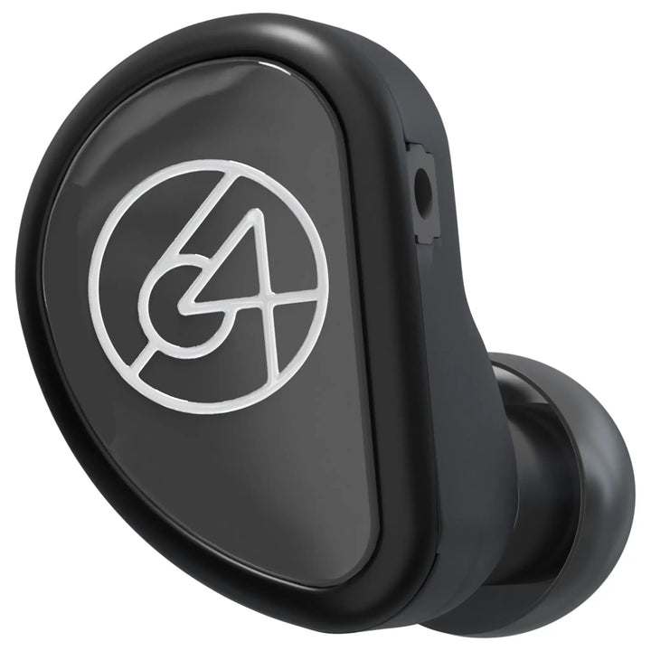 64 Audio Aspire 2 IEMs faceplate closeup whitebox