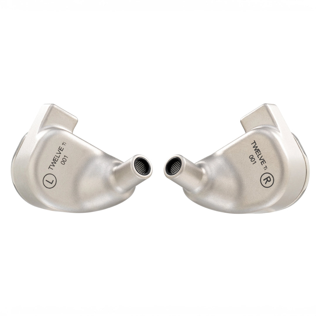 64 Audio TWELVE Ti IEMs rear center whitebox