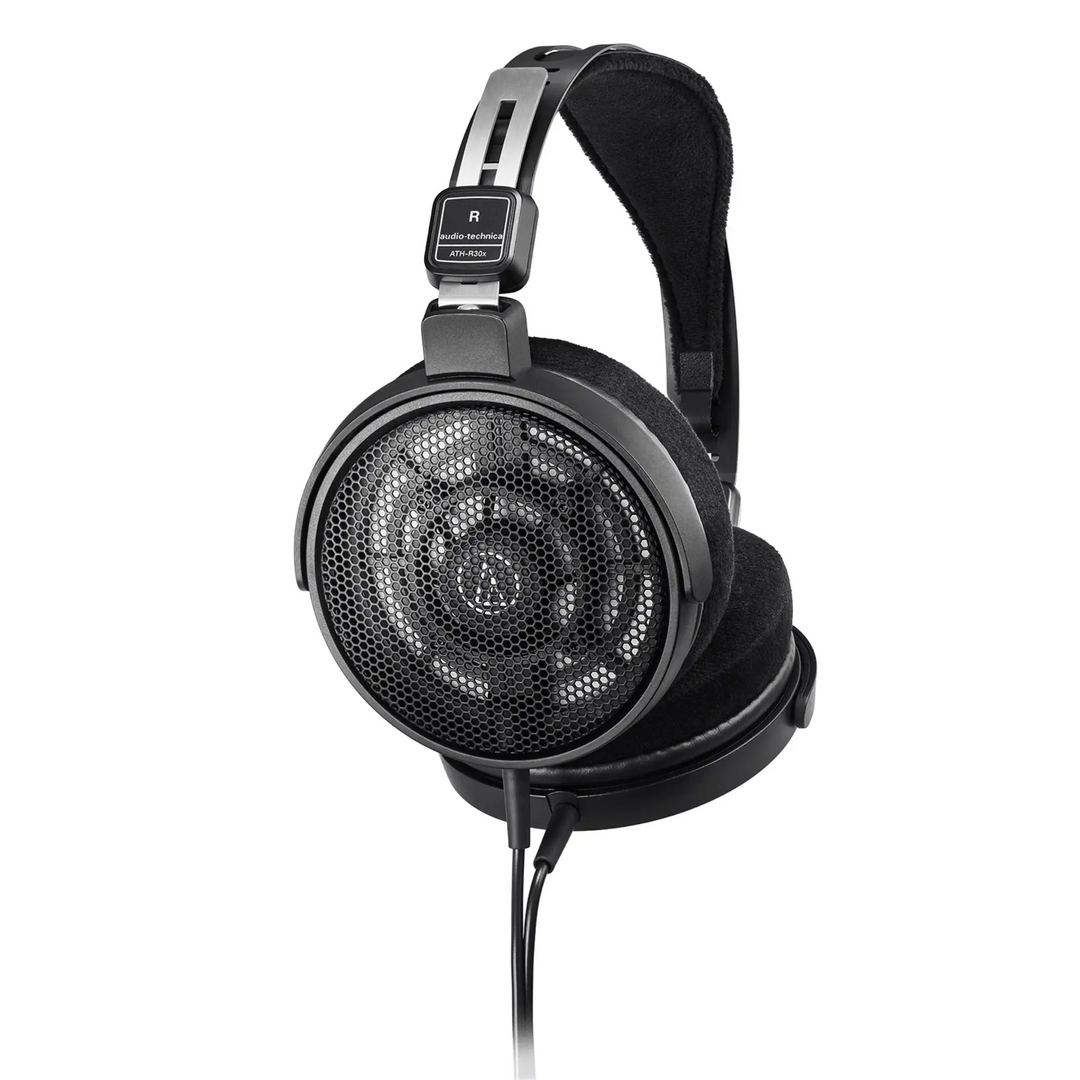 Audio-Technica ATH-R30X headphone right 3 quarter profile whitebox