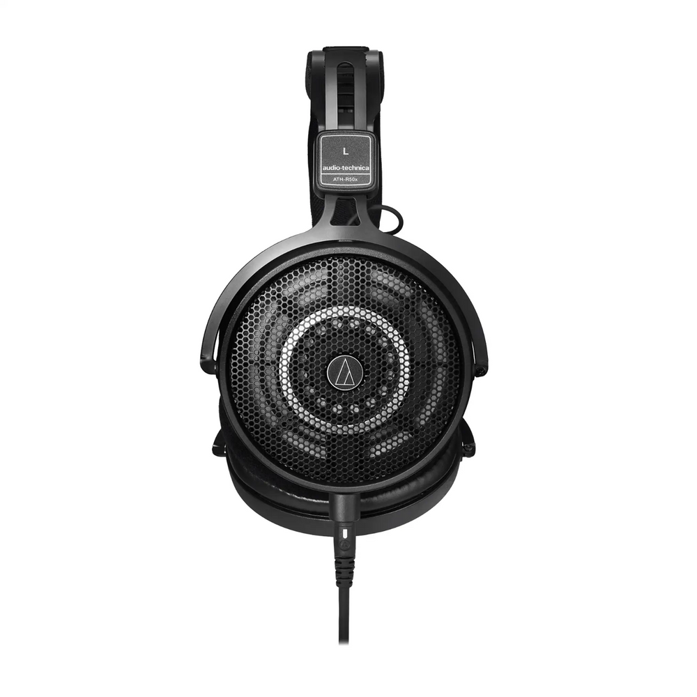 Audio-Technica ATH-R50x headphone left profile whitebox