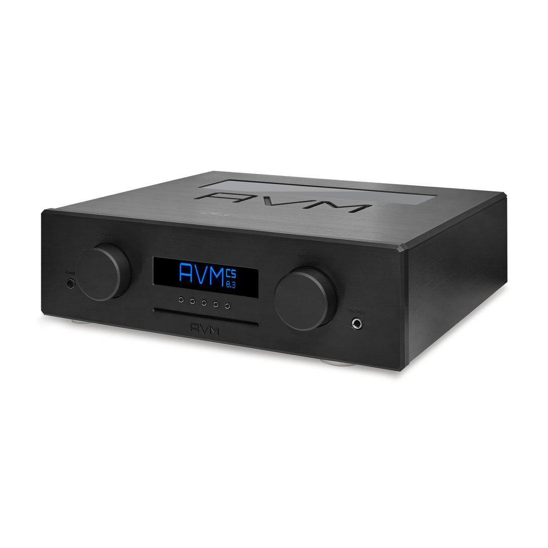 AVM CS 8.3 Black Edition | All-In-One Streamer and CD Receiver-Bloom Audio