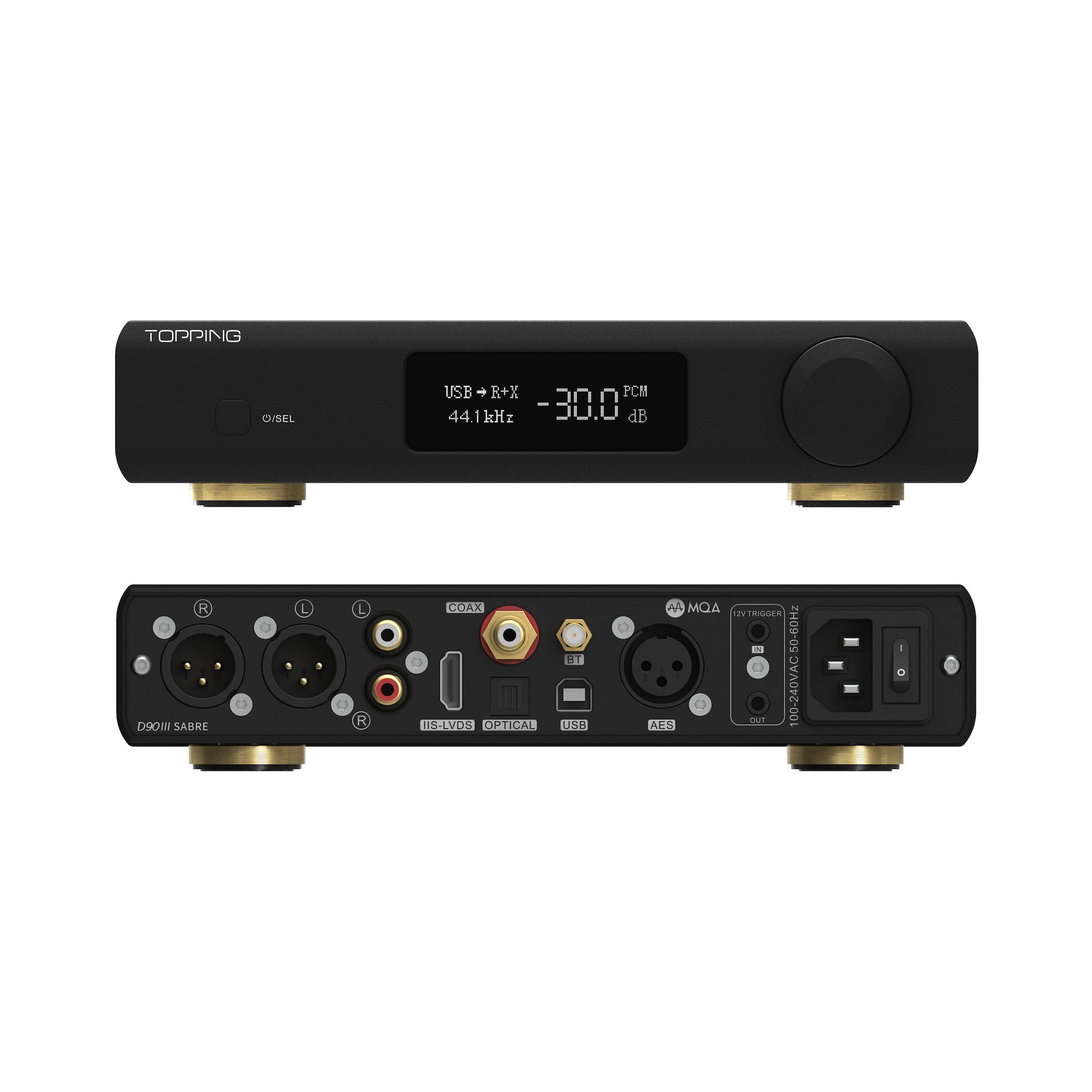 Topping D90 III SABRE Desktop DAC | Bloom Audio