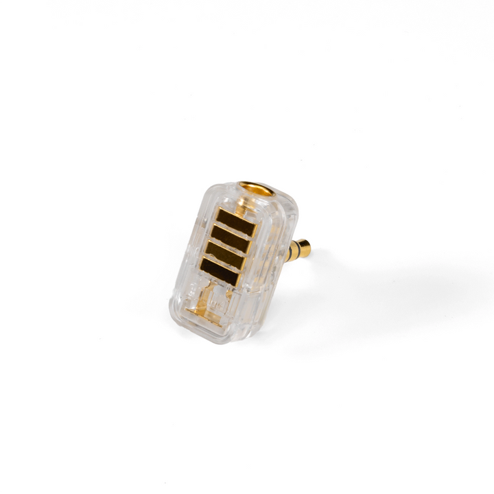 ddHiFi DJ44Air Transparent Adapter | 3.5mm M to 4.4mm F