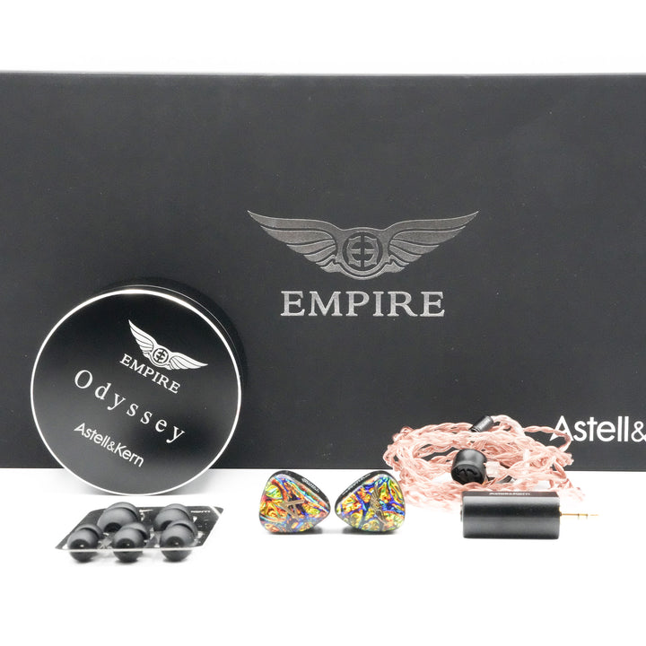 Empire Ears X Astell&Kern Odyssey PREOWNED | Quadbrid Limited Edition IEMs-Bloom Audio