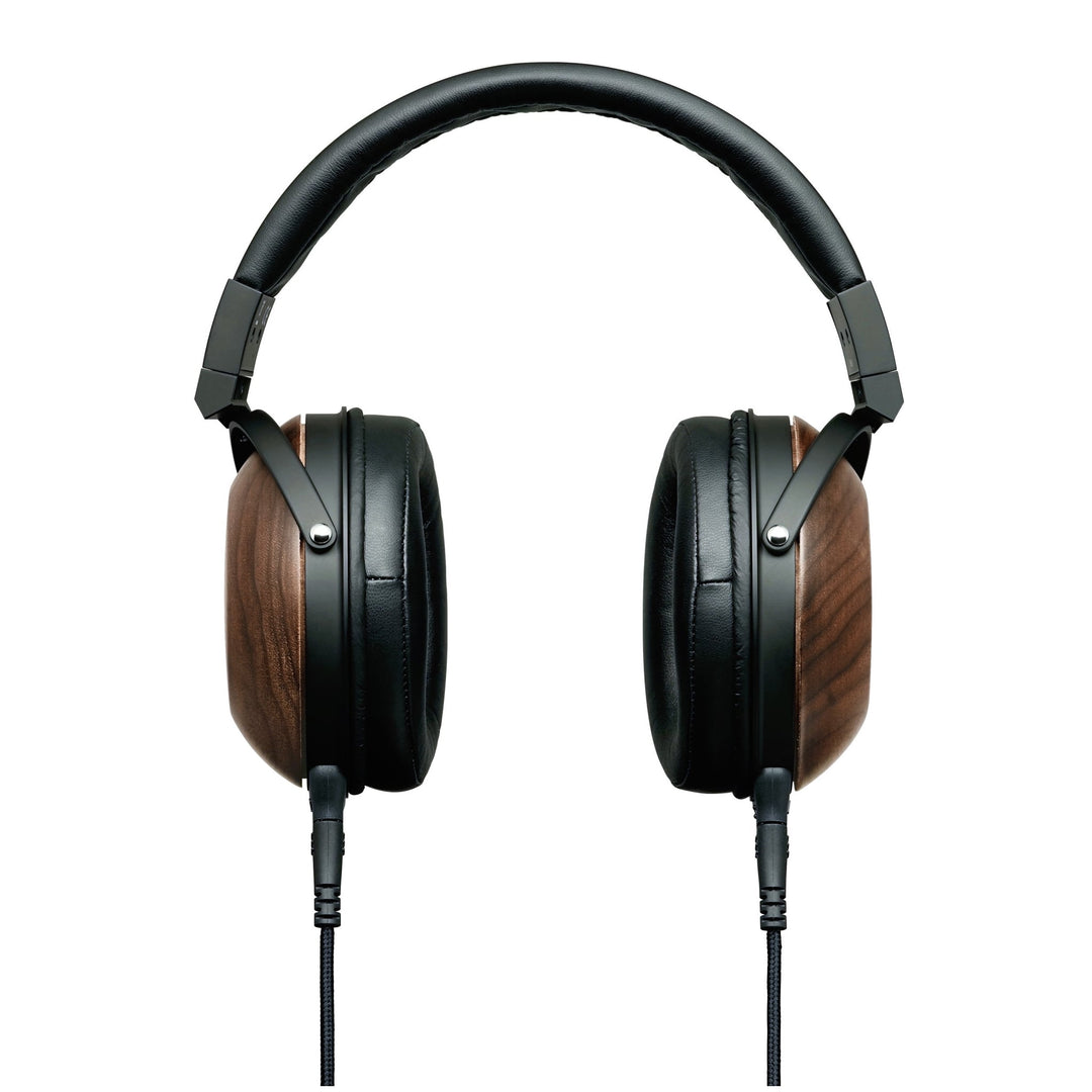 Fostex TH610 front with attached cable over white background