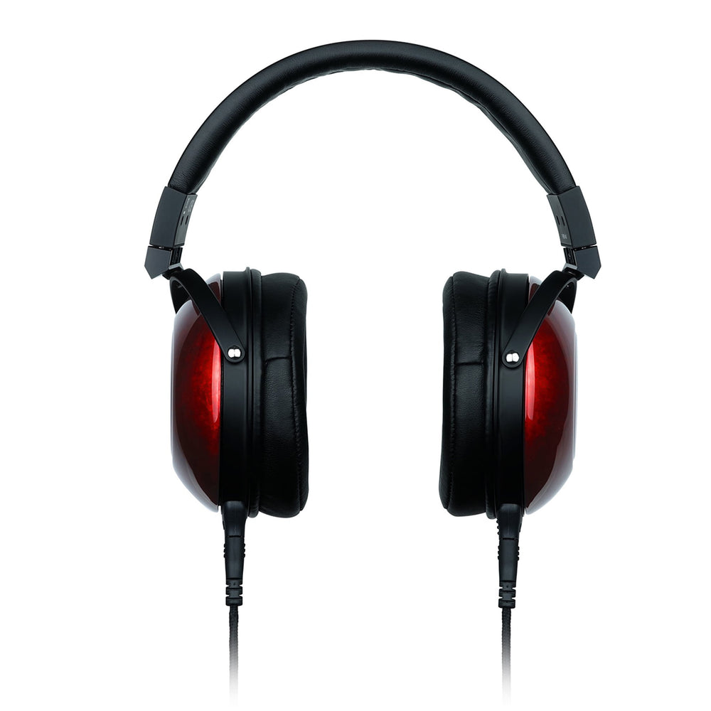 Fostex TH900mk2 front with attached cable over white background