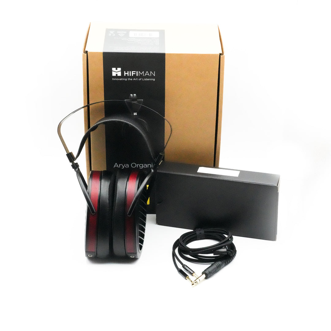 HiFiMAN Arya Organic 2023 PREOWNED | Planar Magnetic Open-Back Headphones-Bloom Audio