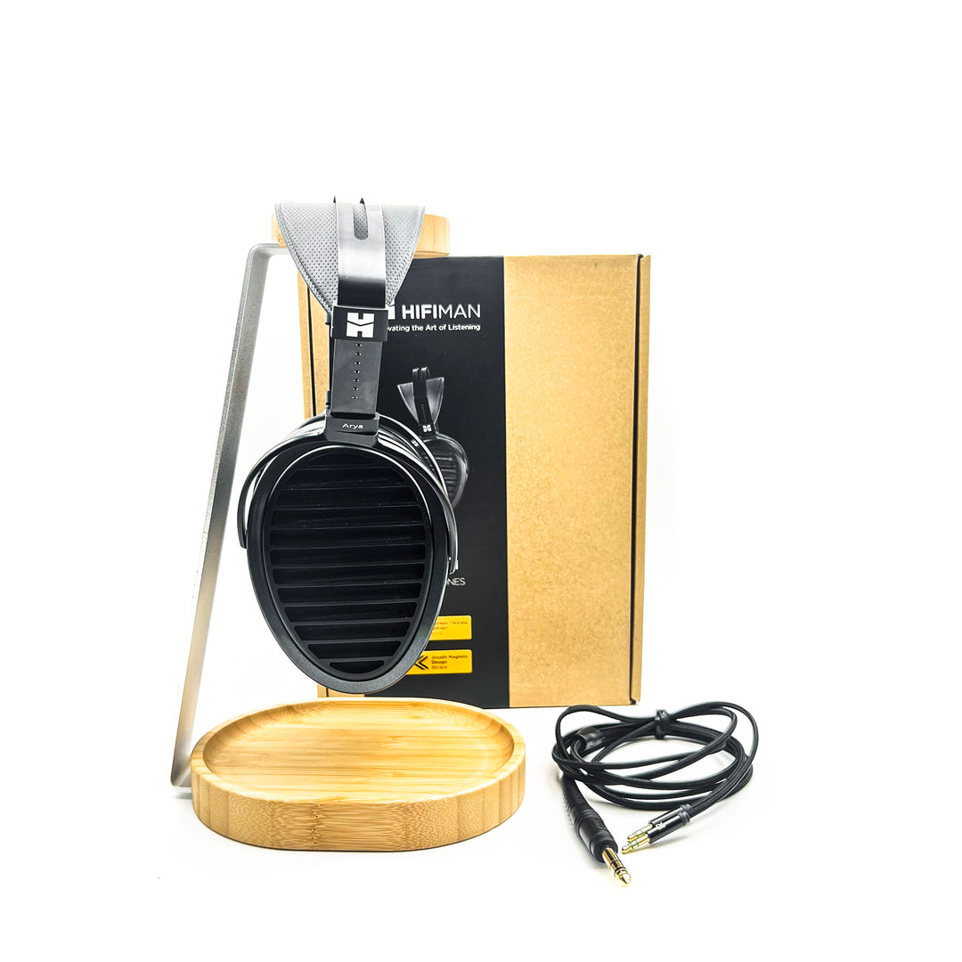HiFiMan Arya 2022 Stealth Magnet PREOWNED | Planar-Magnetic Open-Back Headphones-Bloom Audio