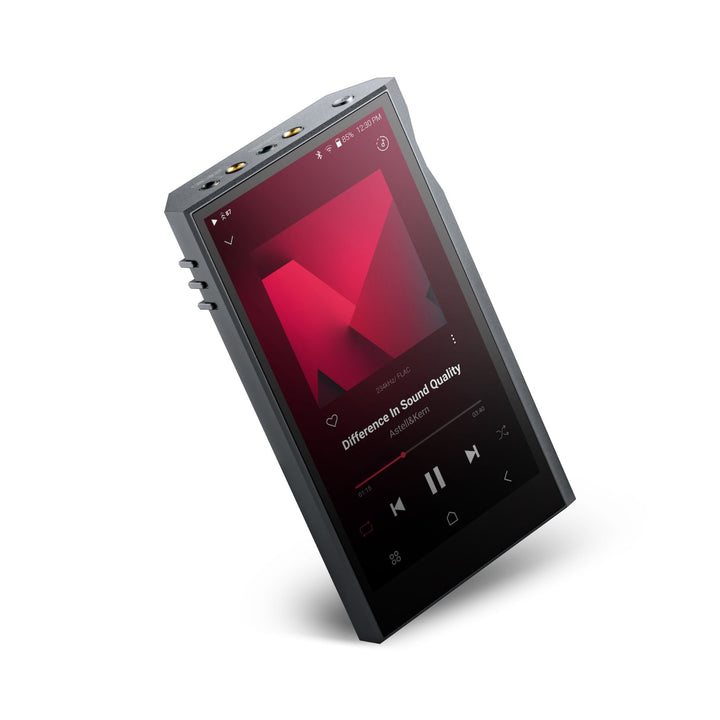 Astell&Kern KANN Ultra front rotated over white background