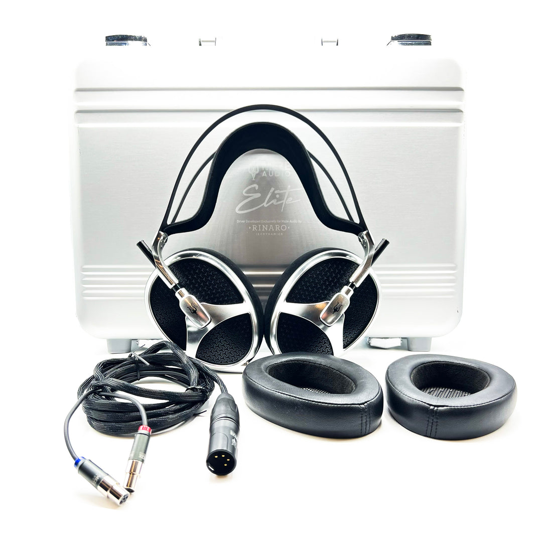 Meze Audio ELITE PREOWNED | Open-Back Isodynamic Hybrid Planar Headphones-Bloom Audio