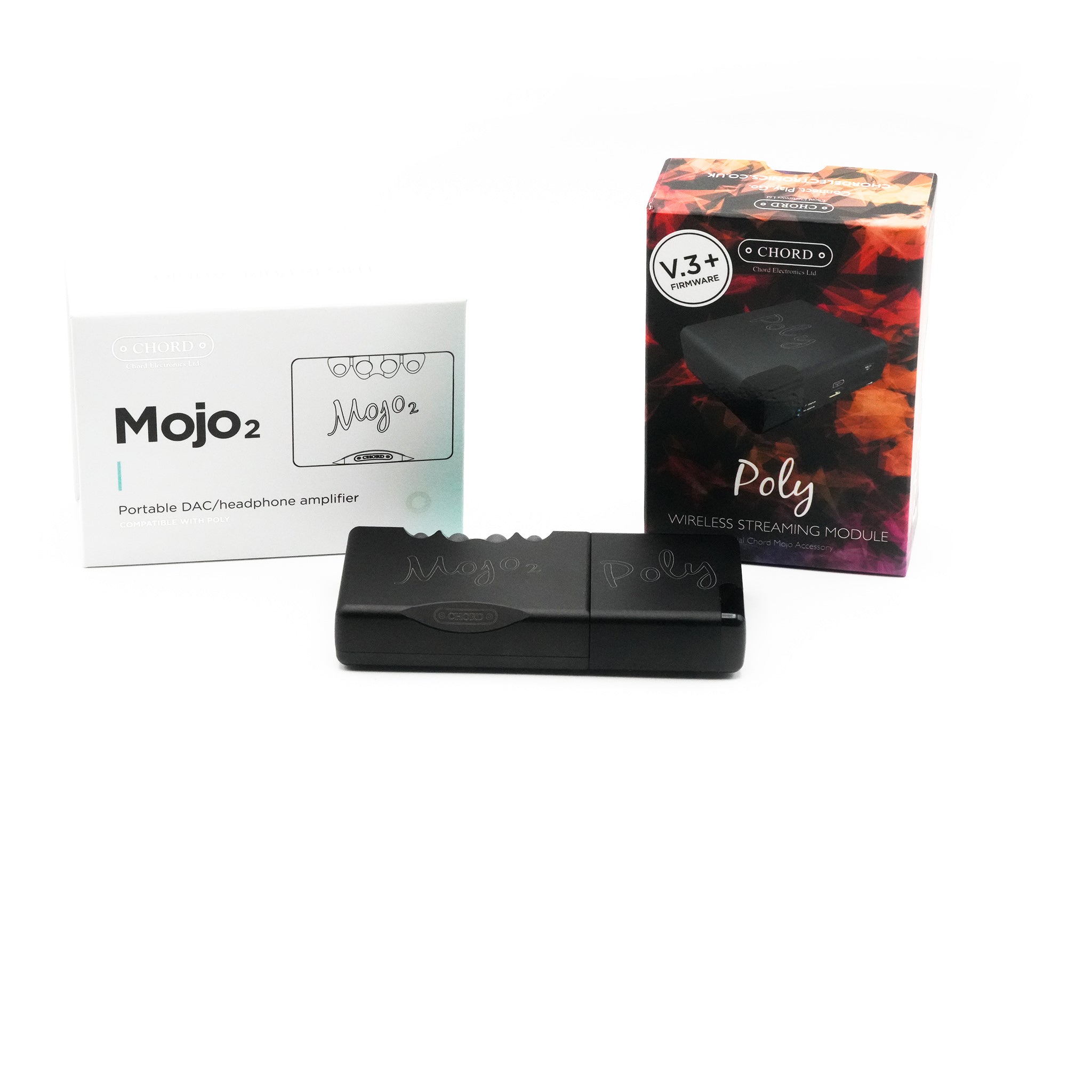 Chord Electronics Mojo 2 + Poly V3 PREOWNED | Portable Headphone Dac + Amp