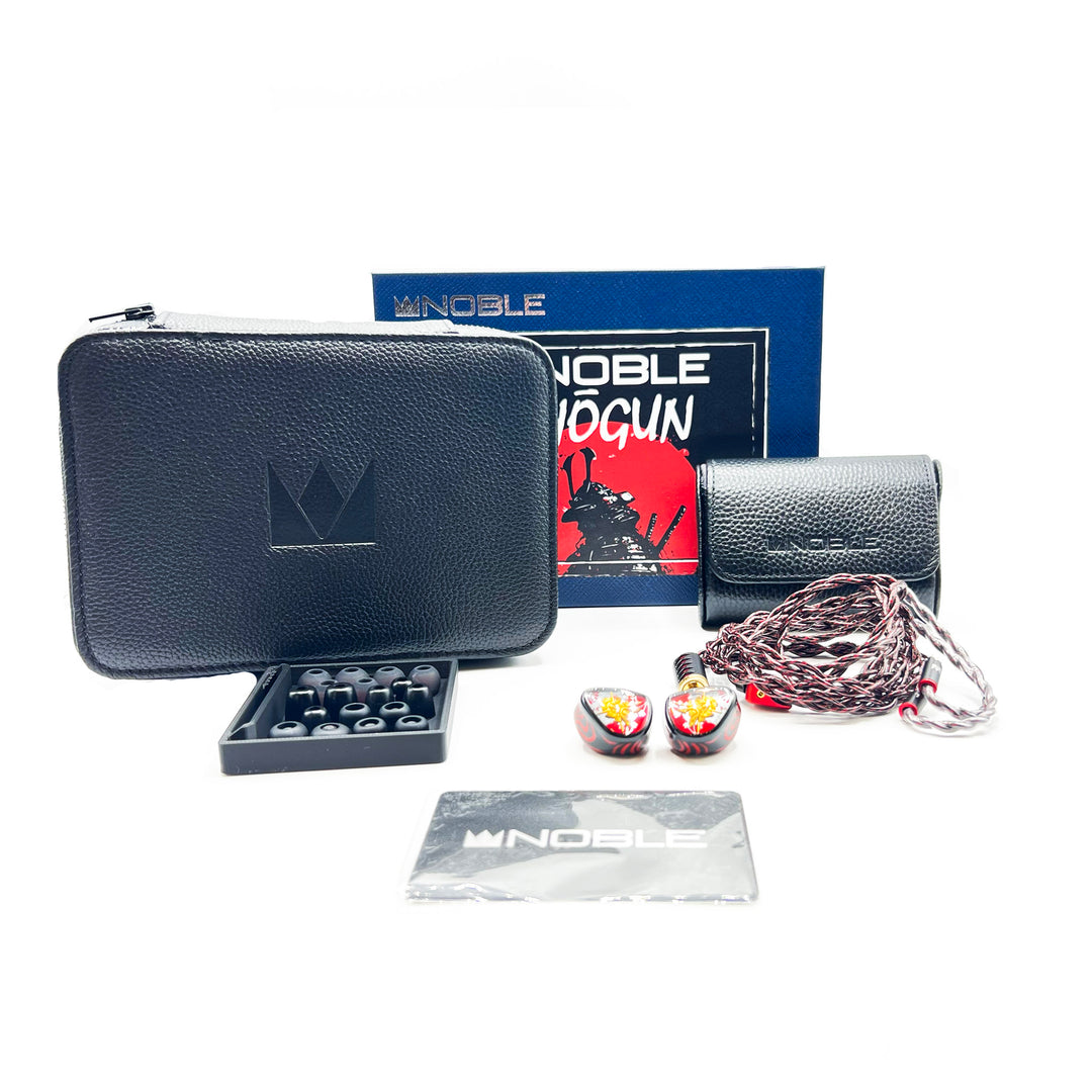 Noble Audio Shogun PREOWNED | 13-Driver Quadbrid Universal IEMs-Bloom Audio