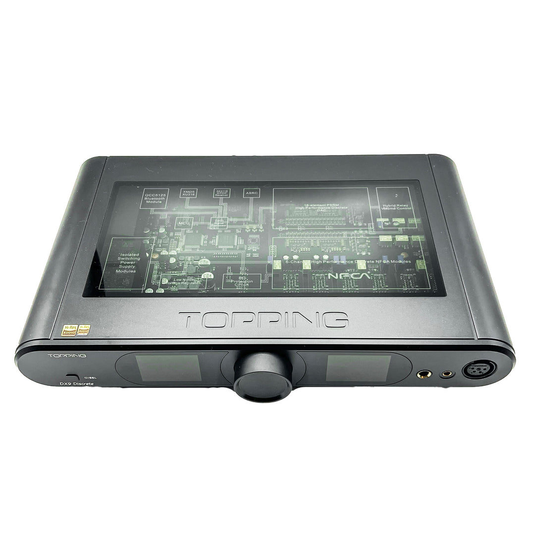 Topping DX9 Discrete PREOWNED | Fully Balanced Desktop DAC and Amp
