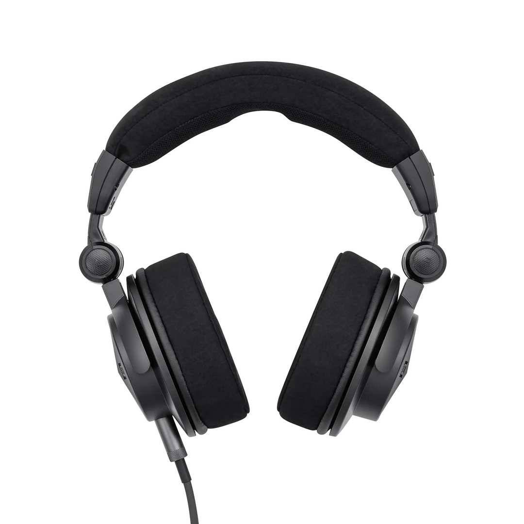 Astell&Kern x Ultrasone Virtuoso headphone front facing view whitebox