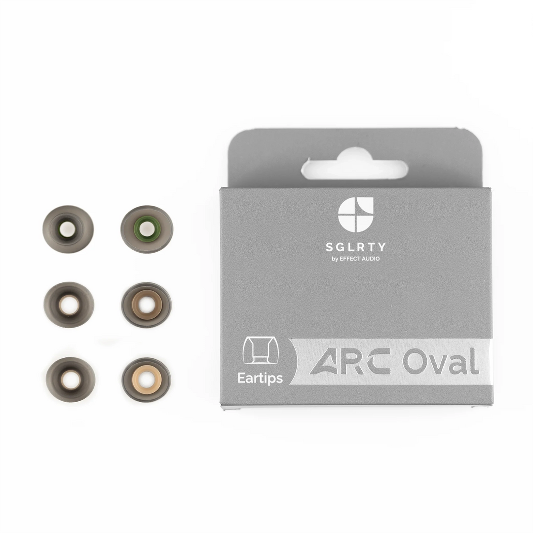 SGLRTY ARC Oval | Hi-Fi Eartips 3-Pair Pack