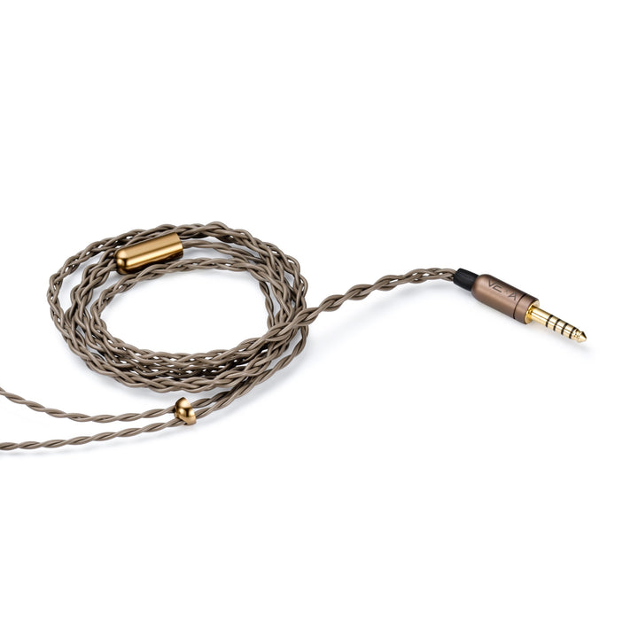 Astell&Kern Aura coiled cable over white background