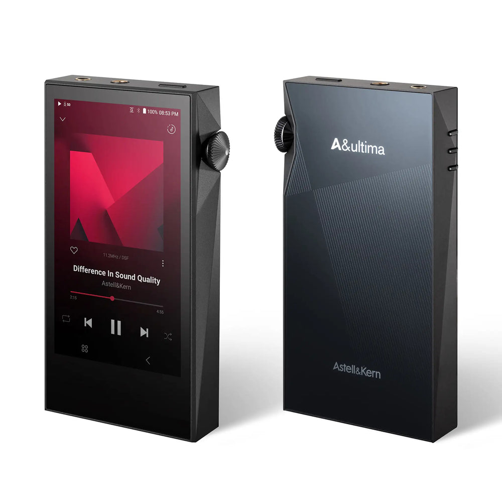 Astell&Kern SP3000M x2 front and back quarter whitebox