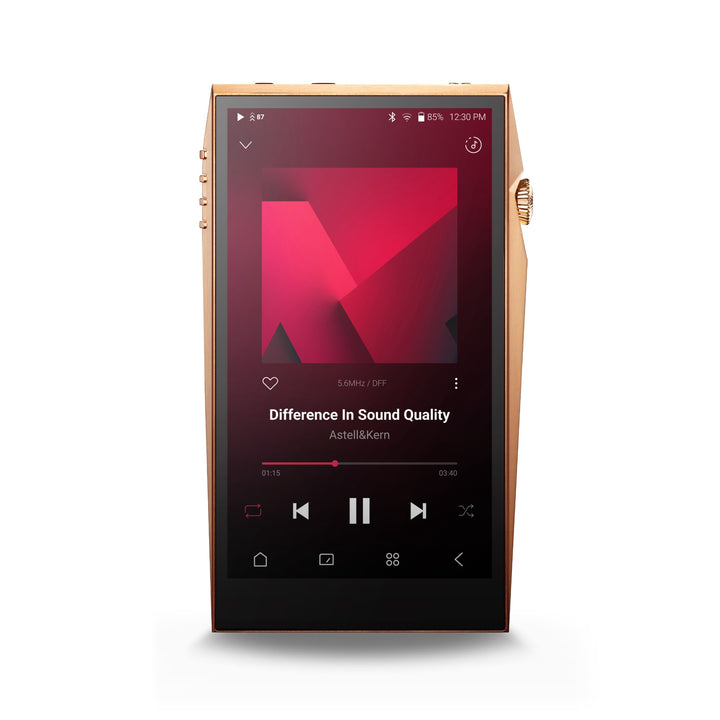 Astell&Kern SP3000T front copper eye level over white background