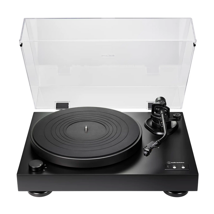 Audio-Technica AT-LP8X front facing open cover whitebox