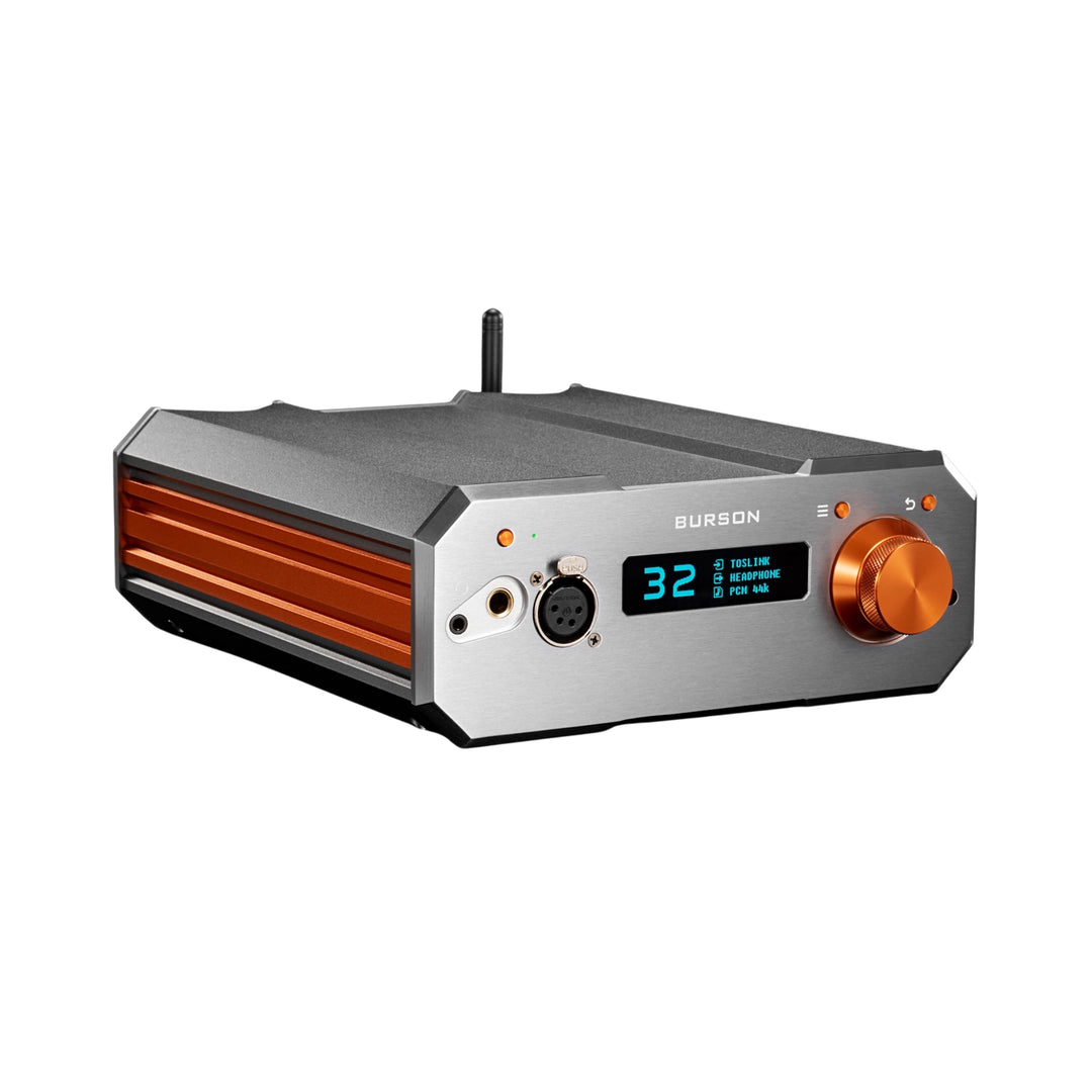 Burson Audio Conductor Stellar front left 3 quarter whitebox