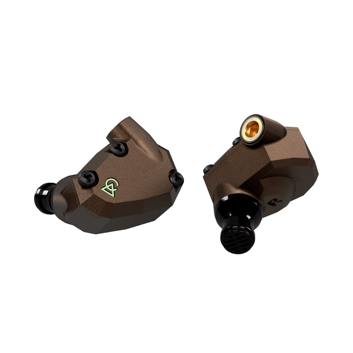 Campfire Audio Holocene front and rear over white background