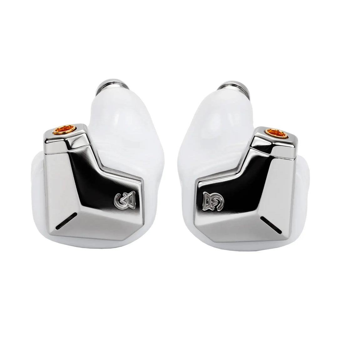 Campfire Audio Supermoon MV3 eye level front view whitebox