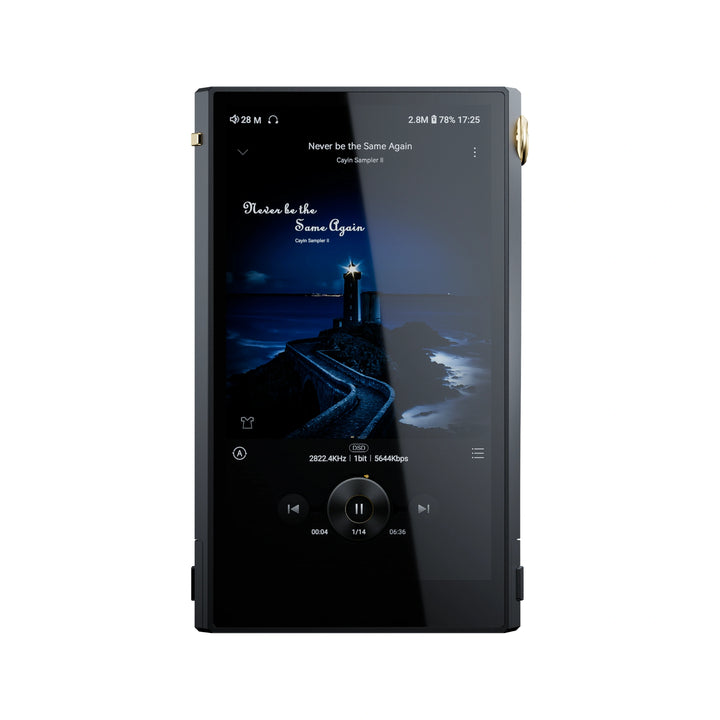 Cayin N6iii front eye level with active display whitebox