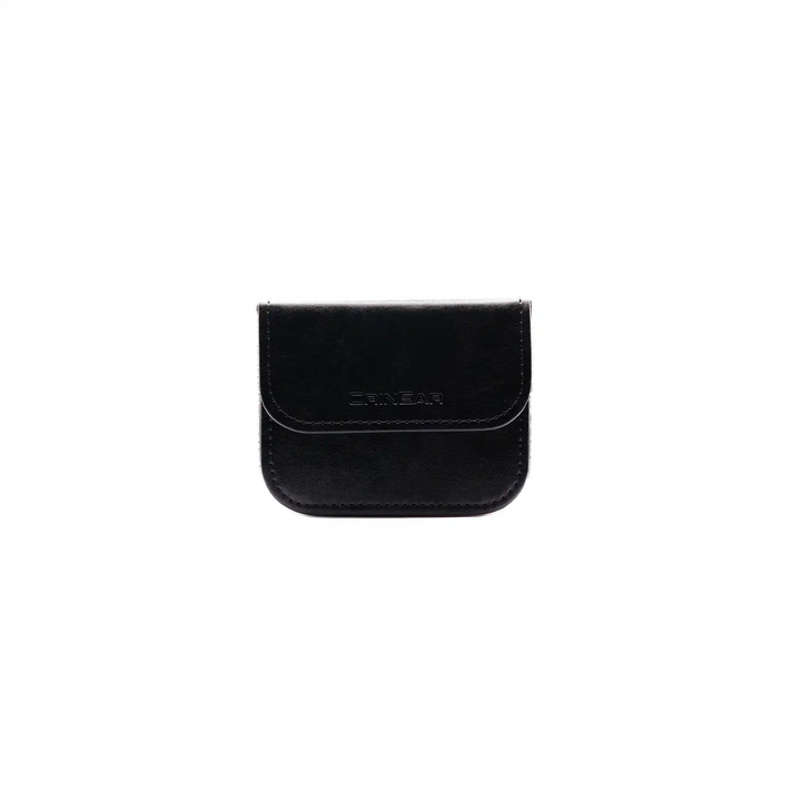 CrinEar Daybreak IEMs carrying case sitting front center whitebox