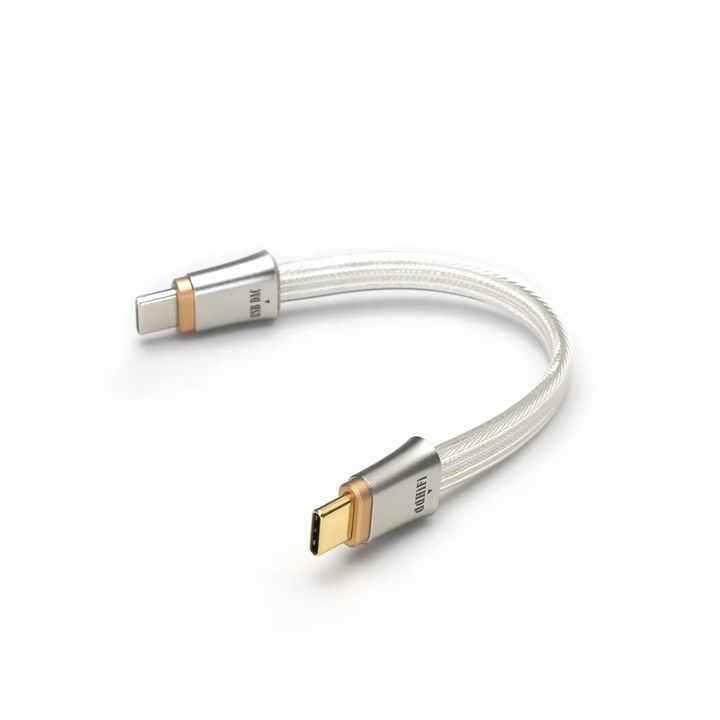 ddHiFi TC19CC cable connectors 10cm closeup whitebox