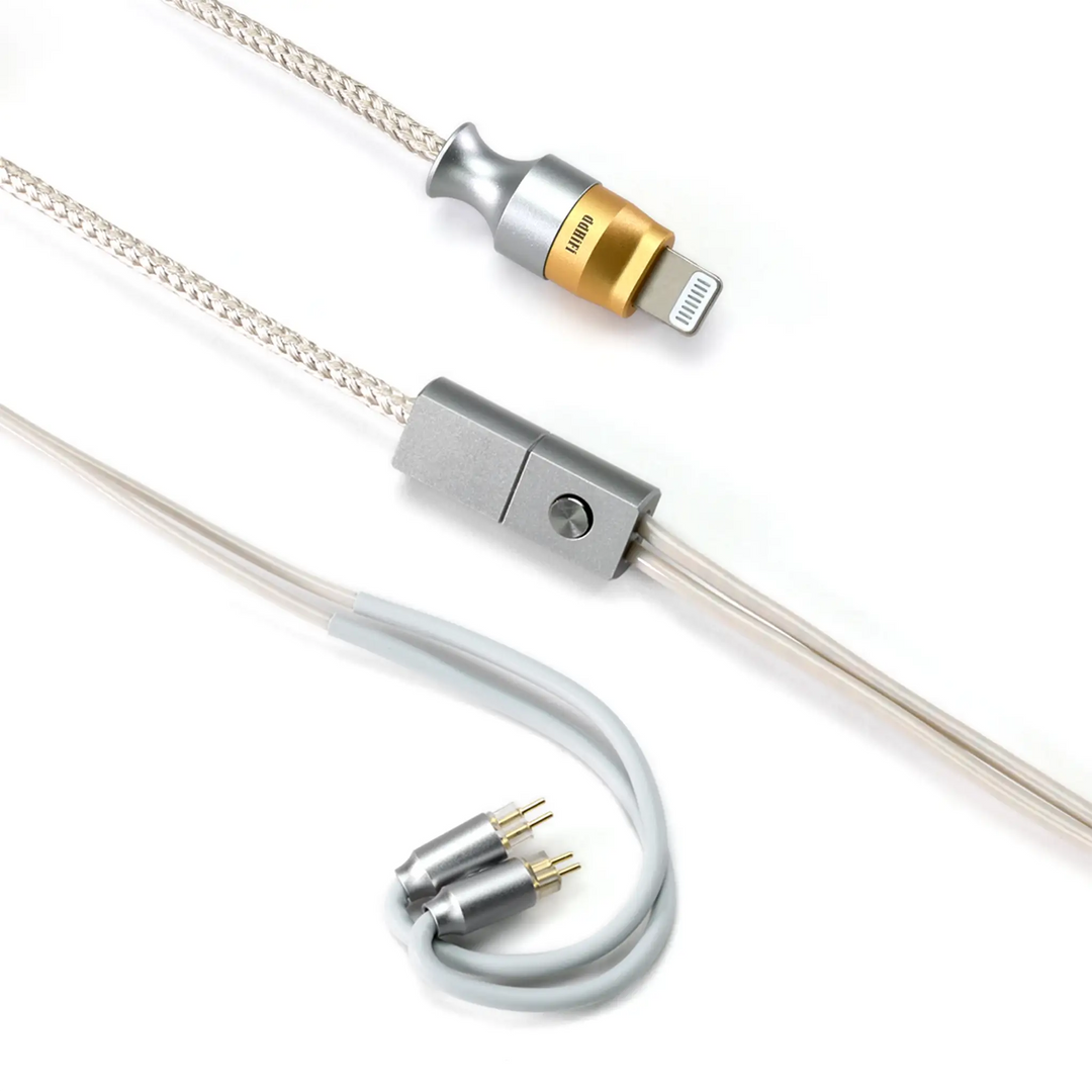 ddHiFi M110A cable parts with 2pin connectors whitebox