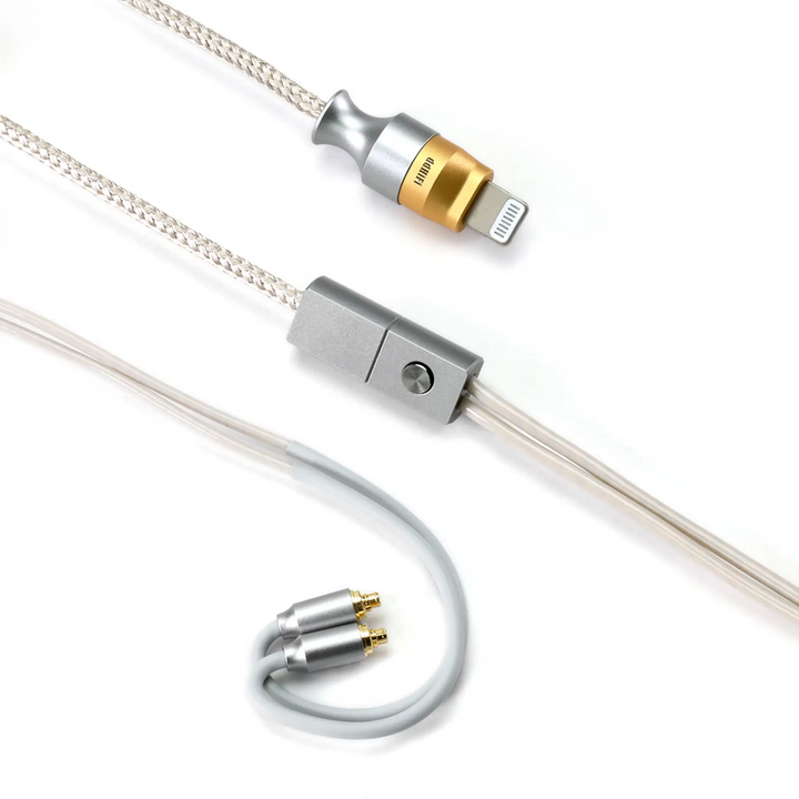 ddHiFi M110A cable parts with mmcx connectors whitebox