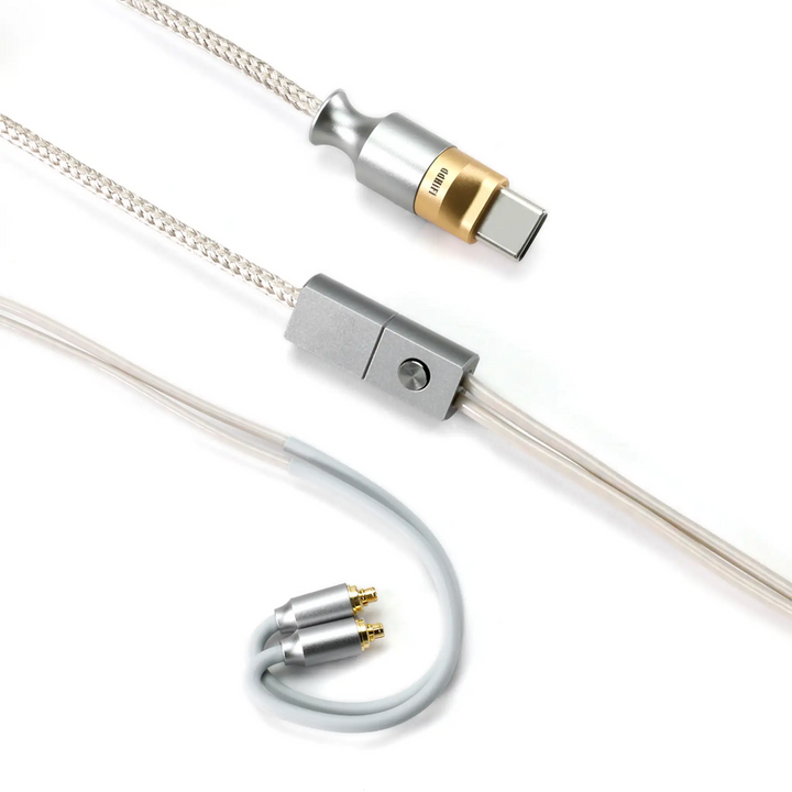 ddHiFi M110C cable parts with mmcx connectors whitebox