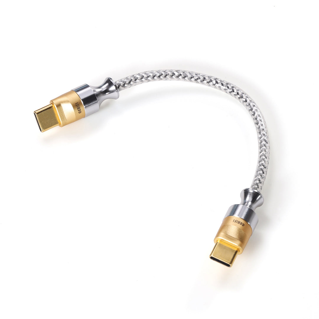 ddHiFi TC07S 10cm cable front over white background