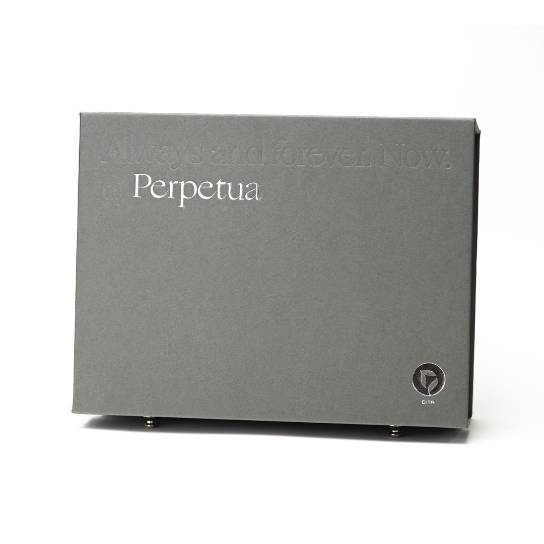 DITA Audio Perpetua retail box front over white background