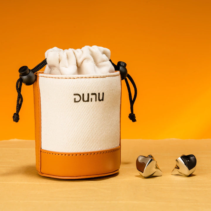 DUNU Glacier earphones with included bag