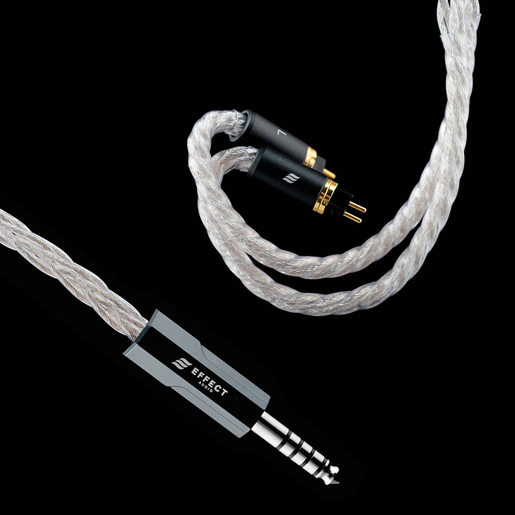 Effect Audio Cadmus 4W 2pin訳アリ3.5mm4.4mm Effect Audio Cadmus II Silver Copper IEM Upgrade Cable | Bloom Audio