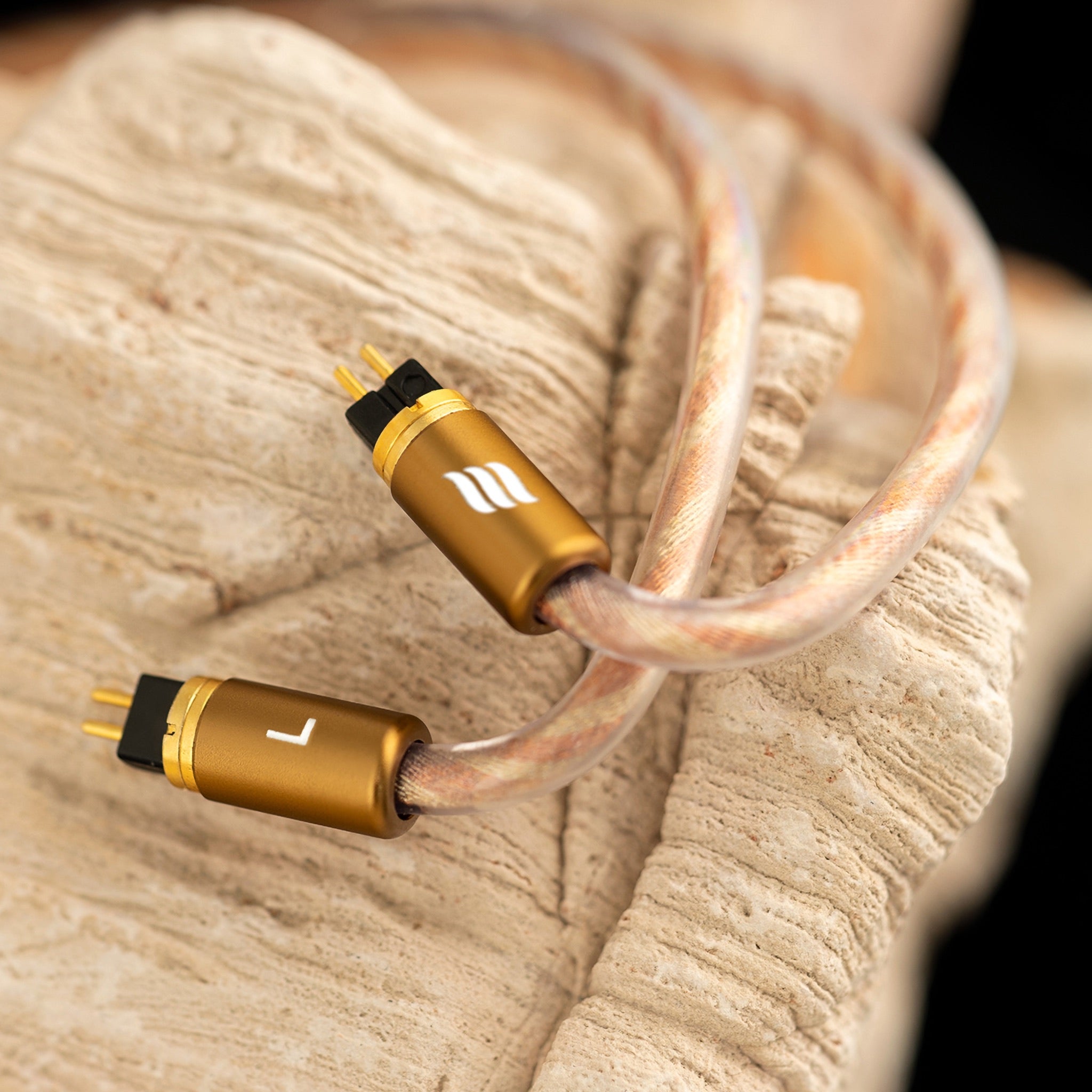 Effect Audio Fusion 1 Gold-Silver IEM Upgrade Cable | Bloom Audio