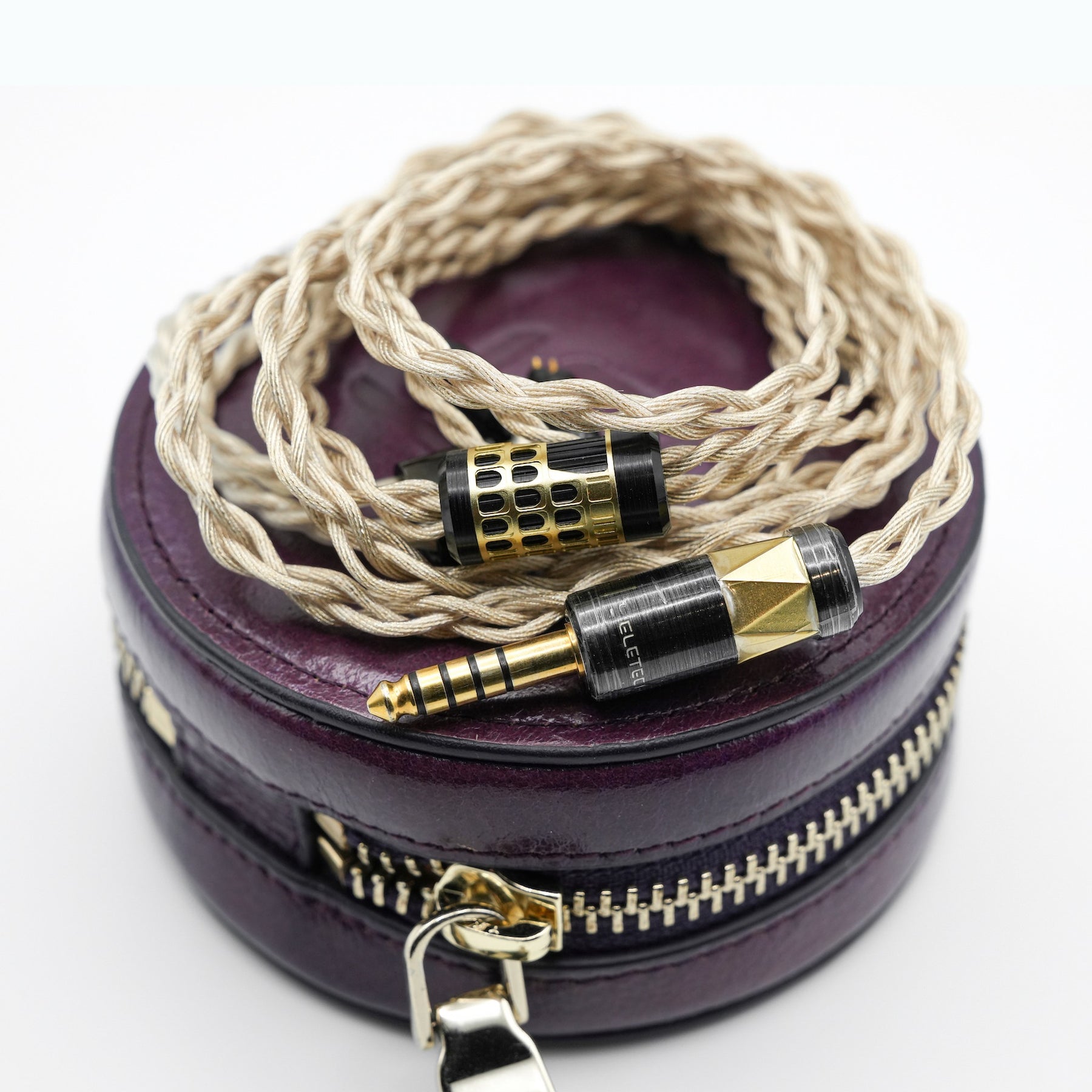 Eletech Aeneid | Gold/Silver IEM Cable