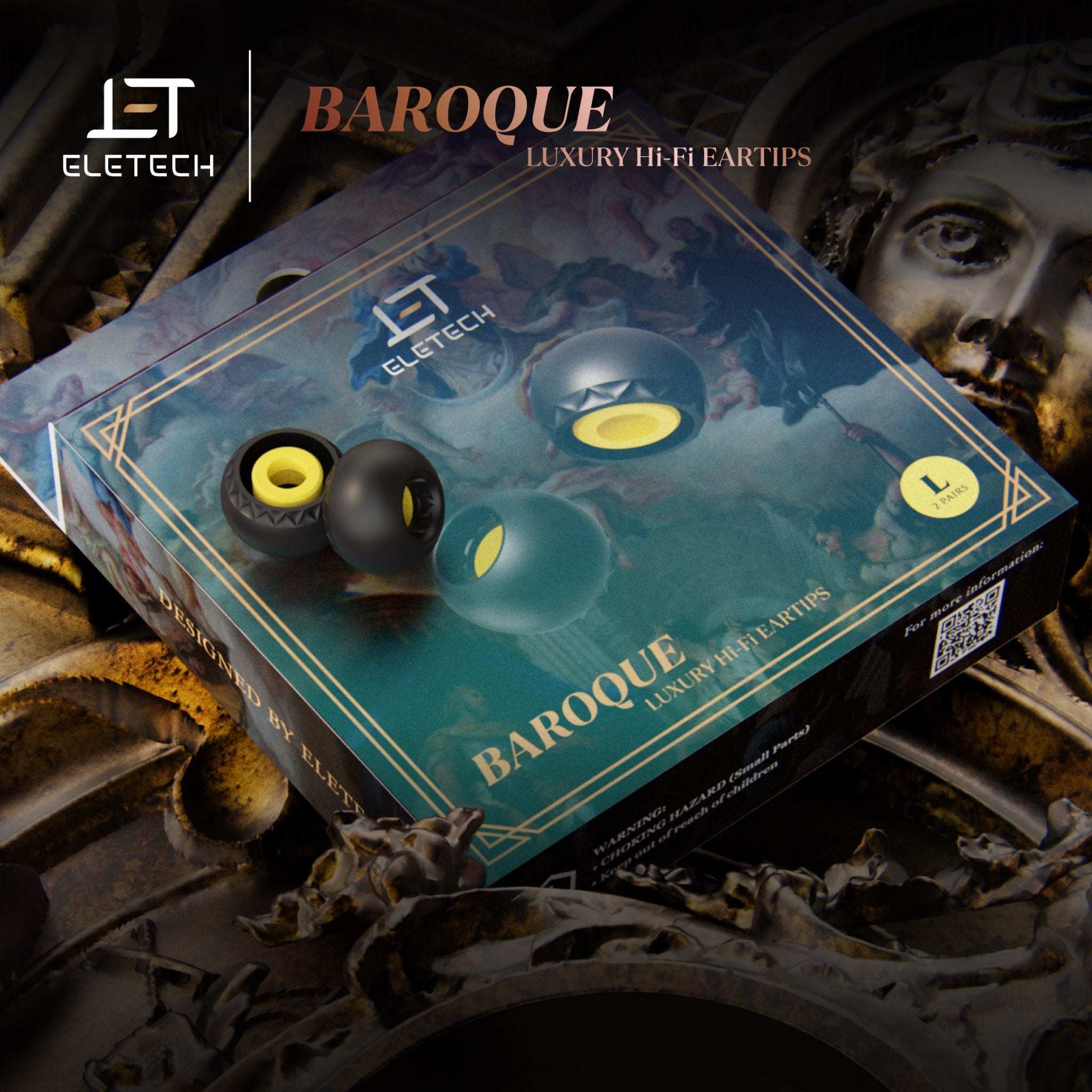 【ほぼ未使用】DUNU Davinci ＋おまけELETECH BAROQUE Eletech Baroque Luxury HiFi Eartips for IEMs | Bloom Audio