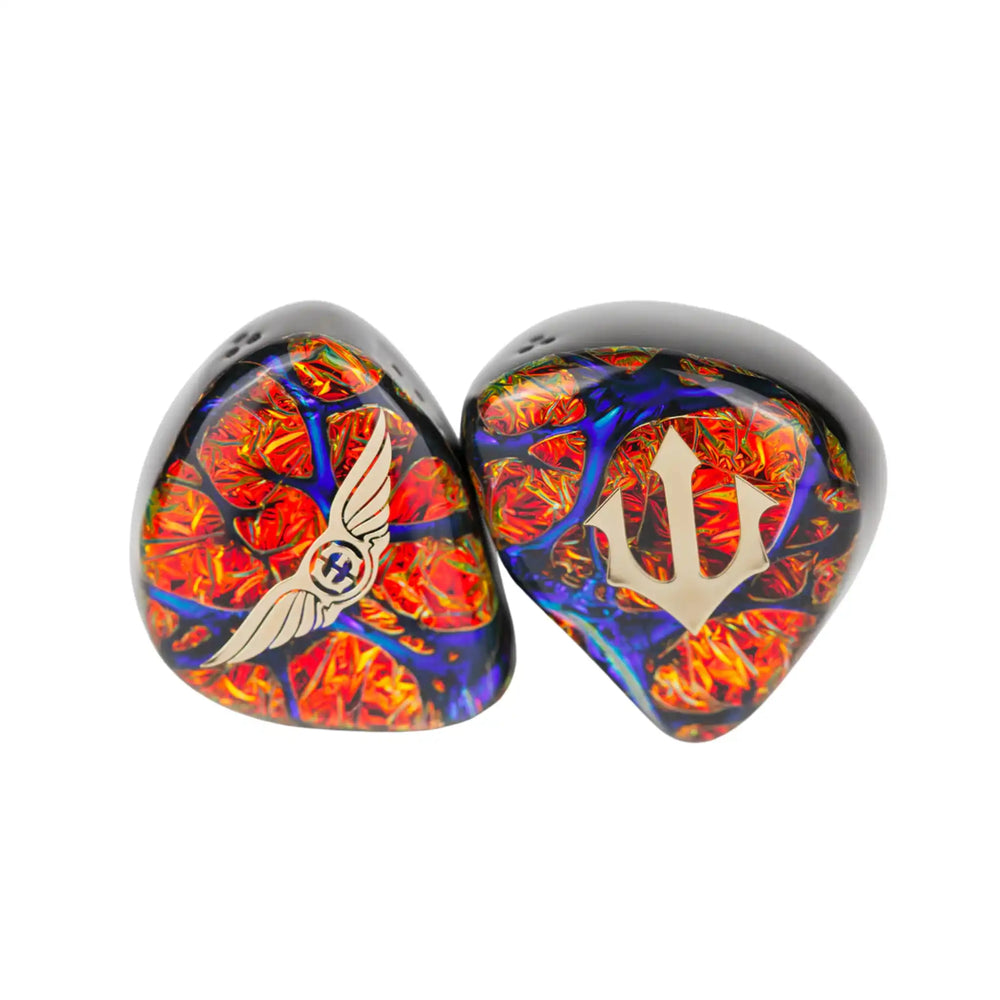 Empire Ears Triton IEMs front tilted center whitebox