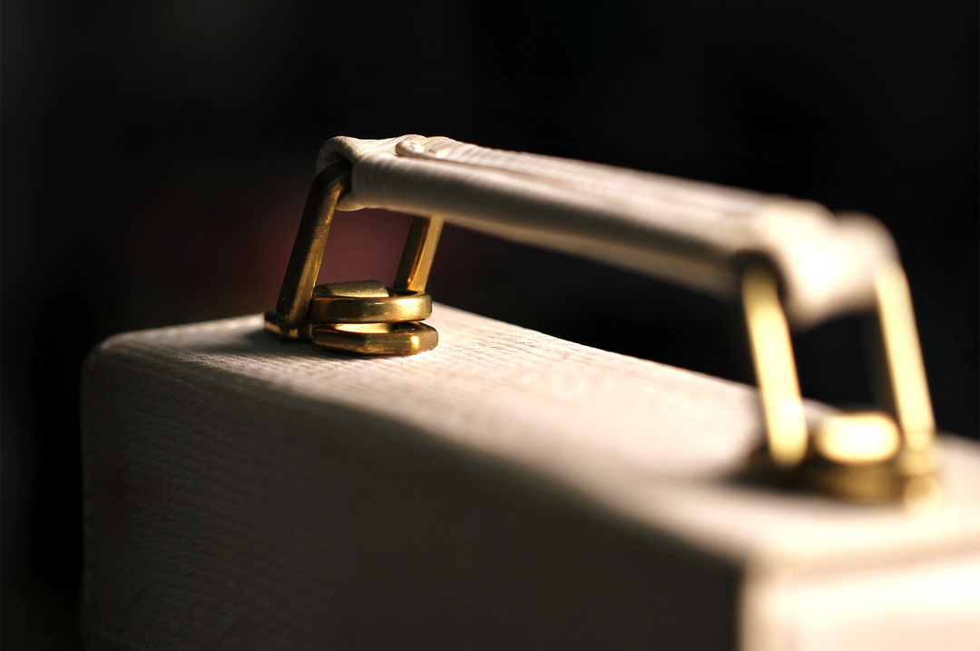 Eletech Canvas Calf Leather Companion Case | Travel Case for IEMs and Cables