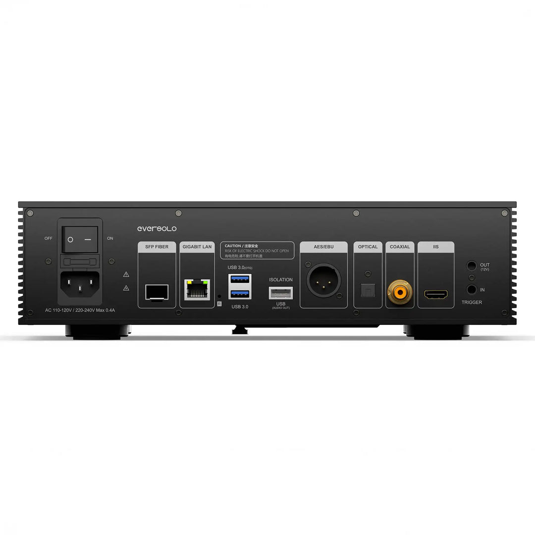 EverSolo T8 Streaming Transport rear center whitebox
