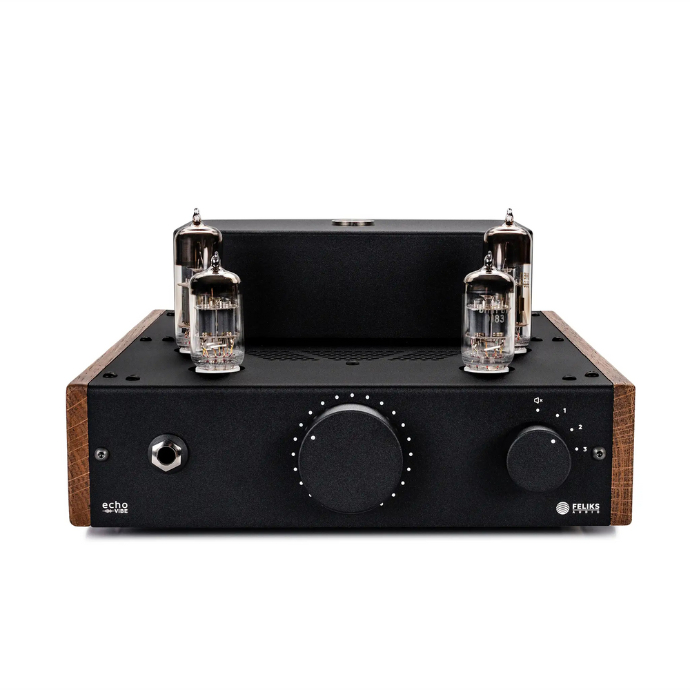 Feliks Audio Echo Vibe tube amp front center whitebox