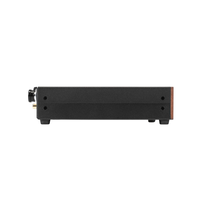 Ferrum OOR headphone amp side view whitebox