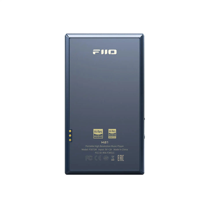 FiiO M21 DAP blue rear center whitebox