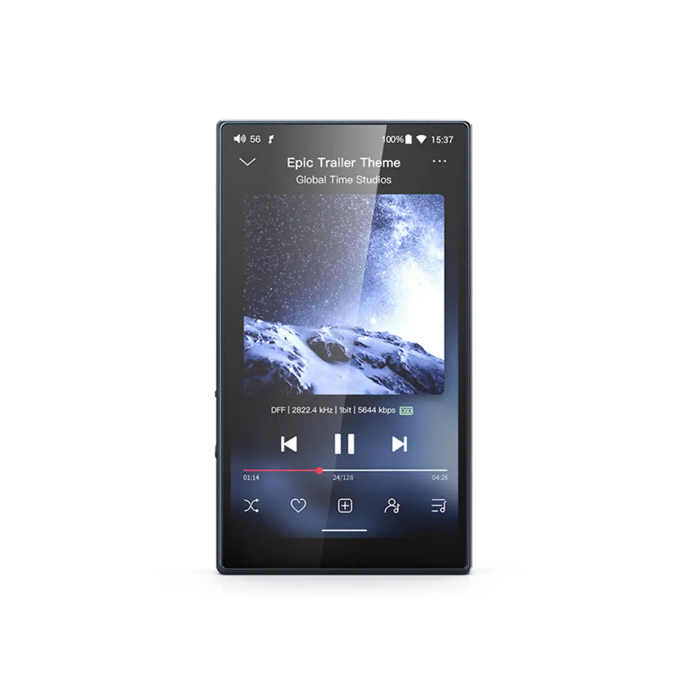 FiiO M21 DAP blue front center whitebox