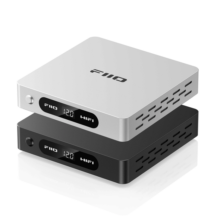 FiiO Darkside Pro x2 silver and black front right 3 quarter whitebox