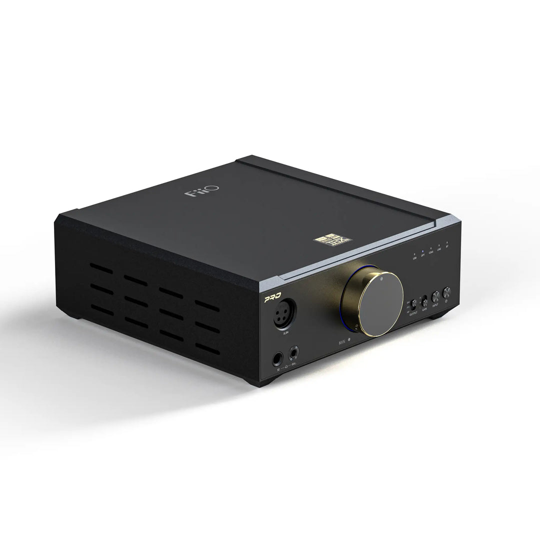 FiiO K9 Pro ESS DAC/Amp front left corner 3 quarter angle whitebox