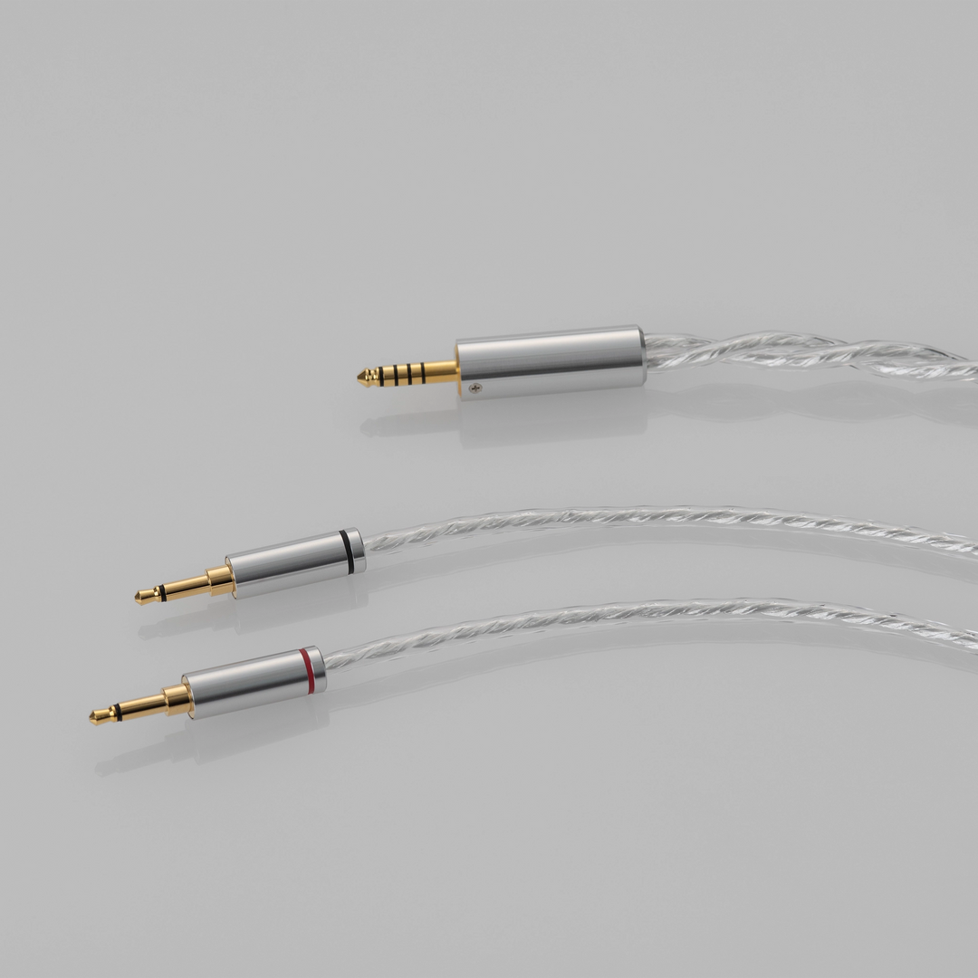 Final Audio DX4000 CL headphone silver-coated cable whitebox